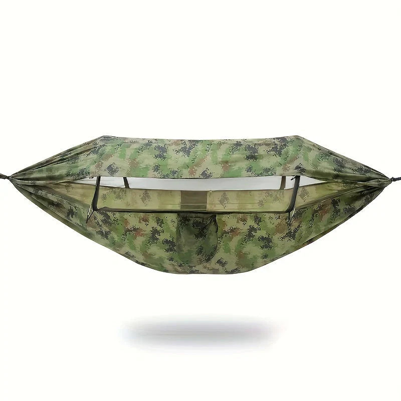 Outdoor-Hängematte mit Moskitonetz und Sonnenschutz -    Zorenza