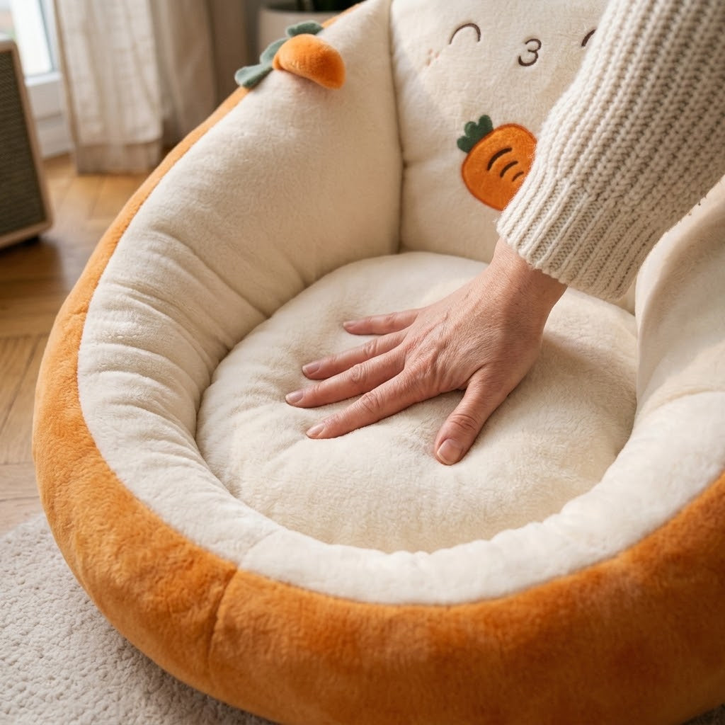 Plüsch-Bodensessel mit Tiermotiv -    Zorenza