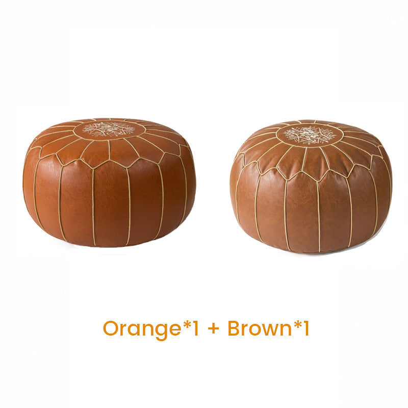 Pouf mit Stauraum und Handstickerei -    Zorenza