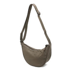 Schultertasche Stoff mit verstellbarem Gurt – Halbmond-Design -    Zorenza