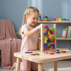 Puzzle-Bausteine aus Holz für Kinder ab 2 Jahren -    Zorenza