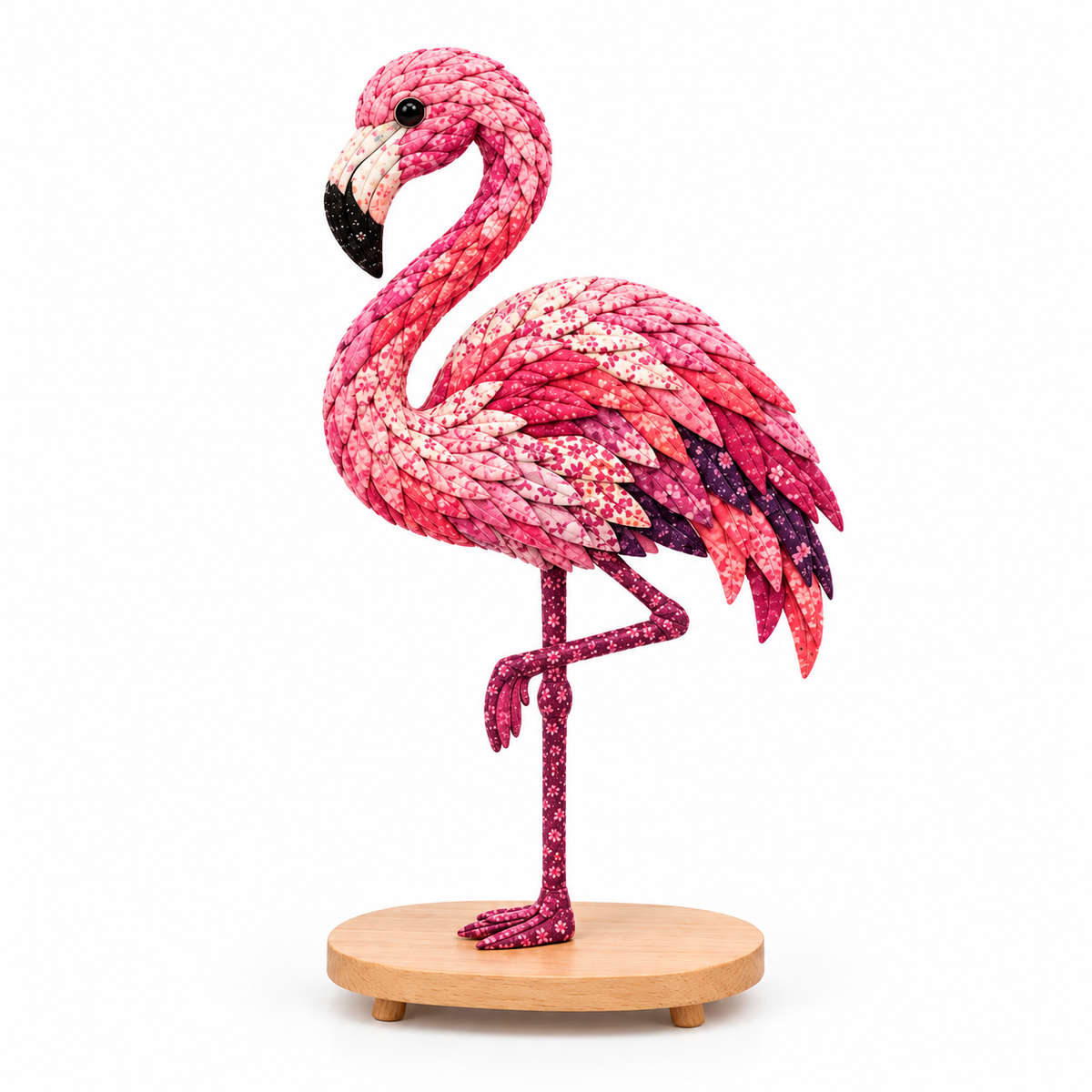 3D Stoff-Patchwork Vogel Bastelset -    Zorenza