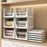 Wardrobe Organizer — More Space for Clothes, 3 Tiers, Stackable