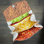 Burrito-Geldbörse mit Magnetverschluss – Neuheiten-Organizer - Zorenza