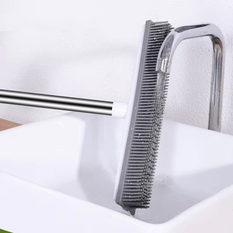 Tierhaar-Entferner mit weichen Gummiborsten – 31 cm breit -    Zorenza