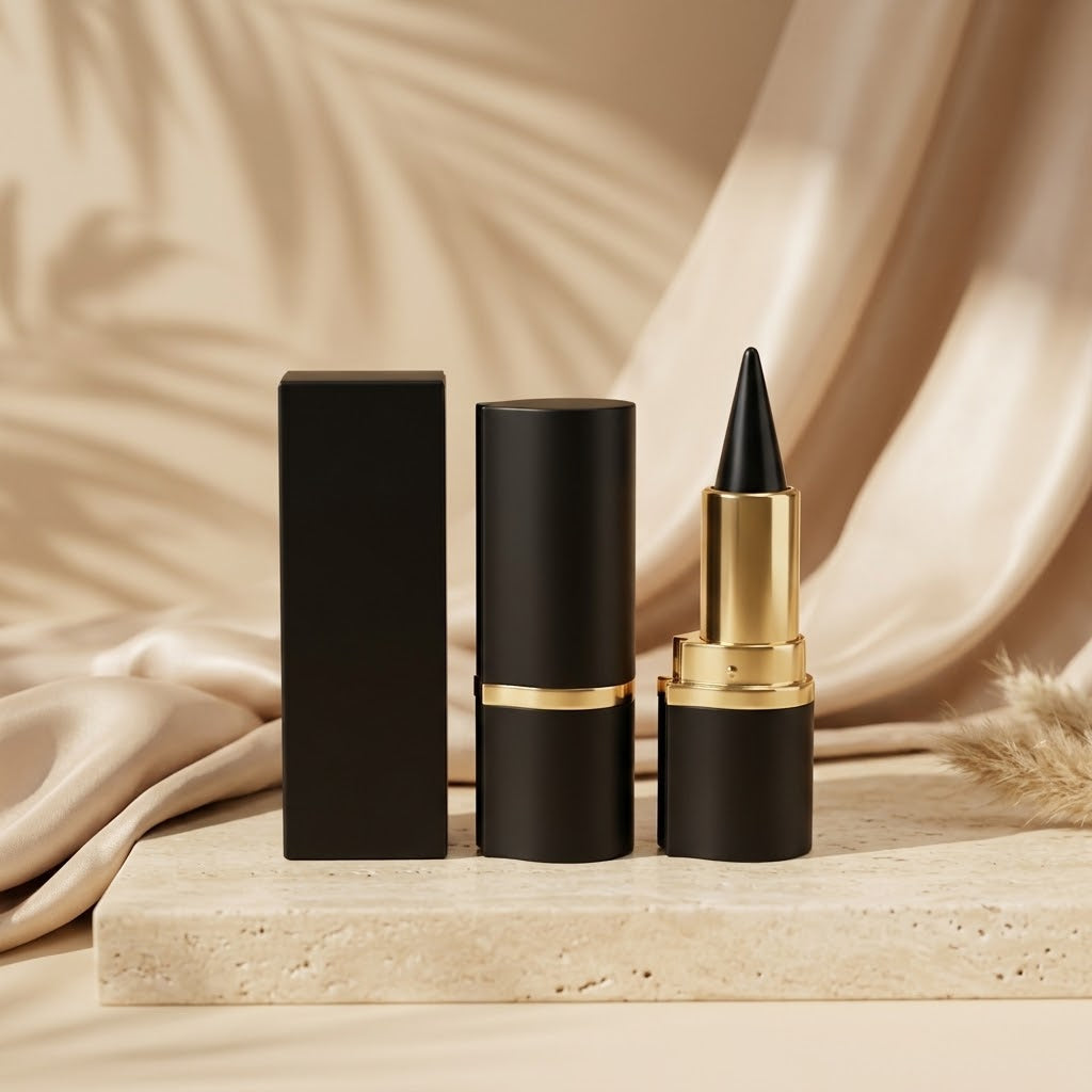 Gel-Eyeliner-Stick mit spitzer Mine für Lidstrich und Wings, 3 g -    Zorenza