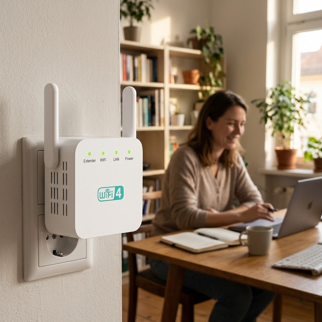 WLAN Verstärker mit Repeater-Funktion -    Zorenza