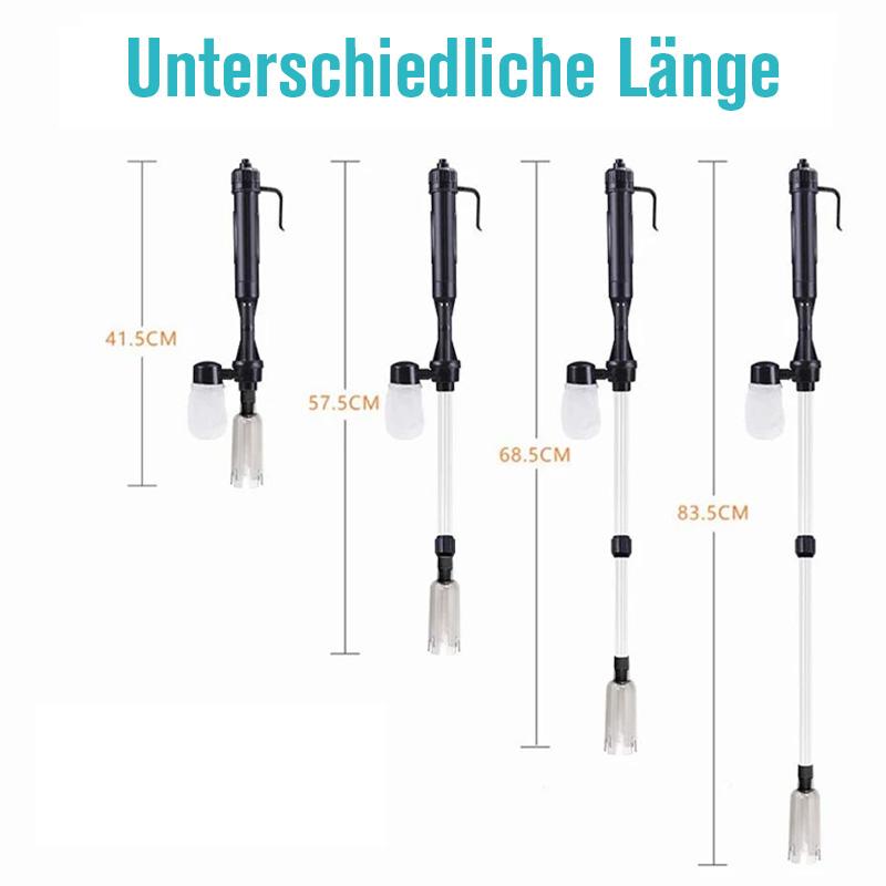 Aquarium Wasserwechsler automatisch mit Kiesreiniger -    Zorenza