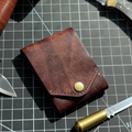 Vintage Leder-Portemonnaie mit Stifthalter – PU-Leder Zorenza