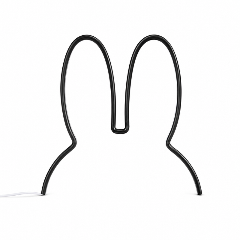 Hasen-Nachtlicht LED mit Farbwechsel und USB-Aufladung -    Zorenza