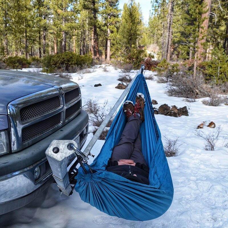 Camping-Hängematte 210T Nylon für 2 Personen mit Tragetasche -    Zorenza
