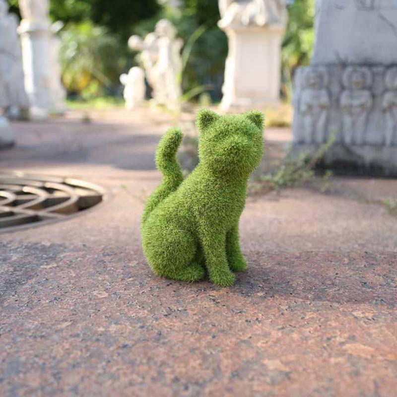 Moosfigur Tierdekoration mit verschiedenen Tiermotiven -    Zorenza