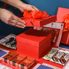 Explosive Geschenkbox 5-teilig – DIY Überraschungsbox zum Selbstbefüllen -    Zorenza