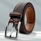 Ledergürtel Premium Leder mit klassischer Dornschließe -    Zorenza
