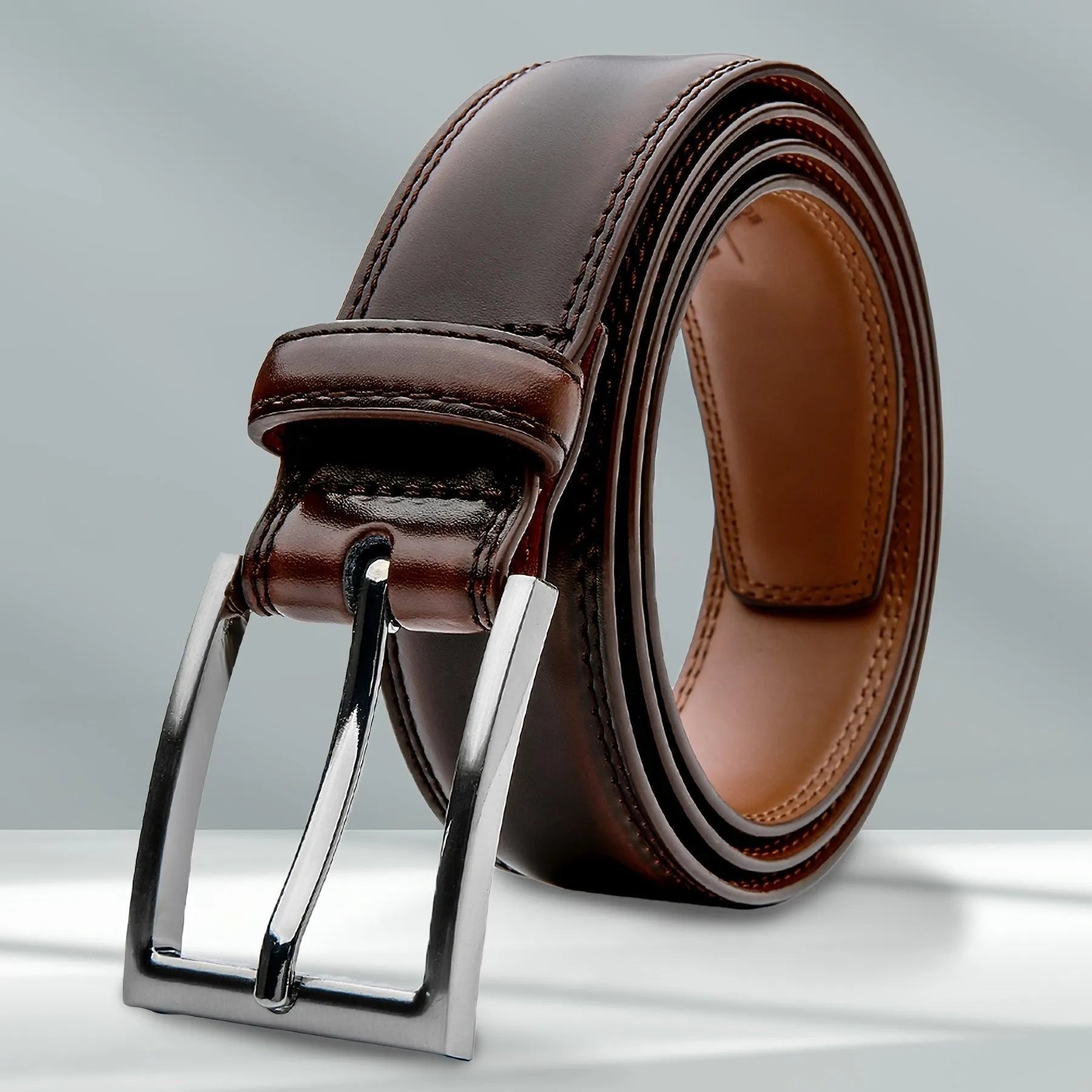 Ledergürtel Premium Leder mit klassischer Dornschließe -    Zorenza