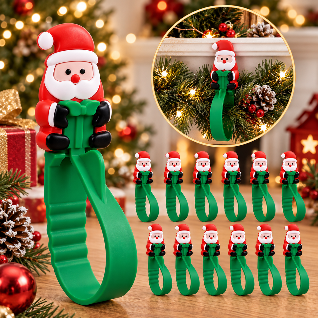 Wandhaken Weihnachtsmann Silikon -    Zorenza