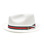 Fedora Hut aus Polygeflecht mit Hutband -    Zorenza