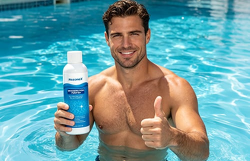 Schwimmbad-Klärmittel für kristallklares Poolwasser -    Zorenza
