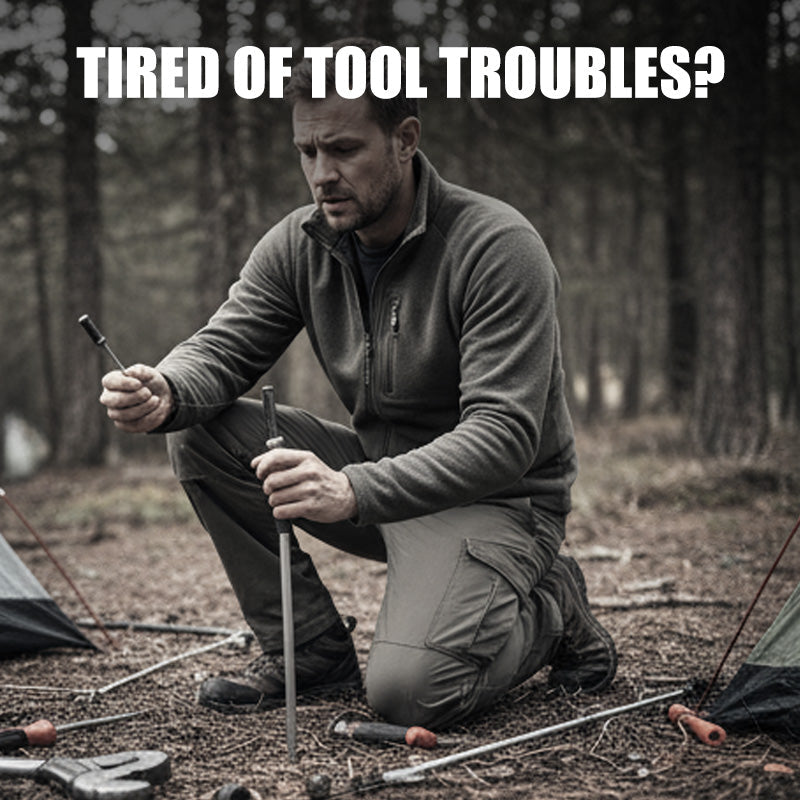 12-in-1-Klappmultitool mit Zange – Kompakter Edelstahl Zorenza