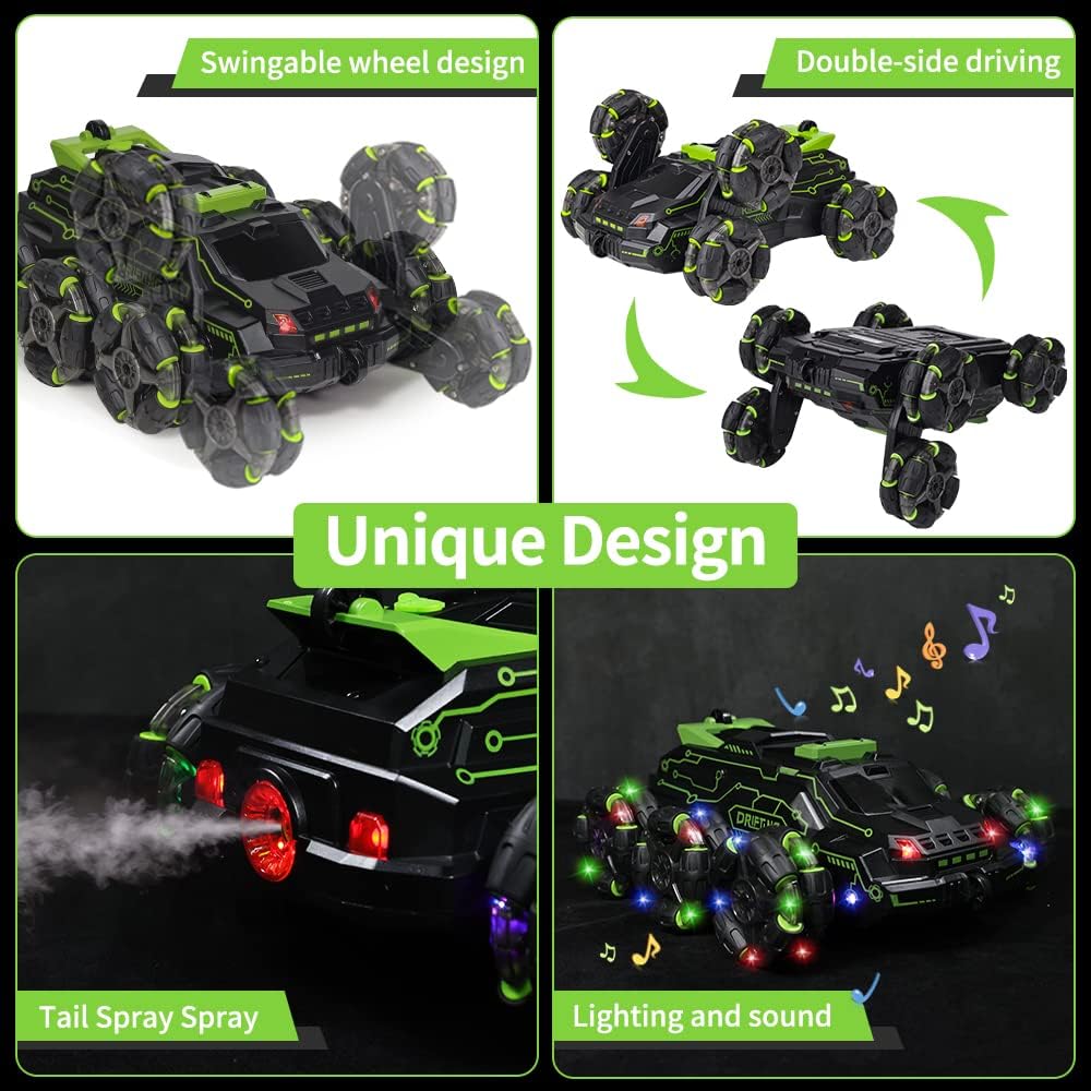 RC Ferngesteuertes Auto mit Allradantrieb und Stunt-Funktion -    Zorenza
