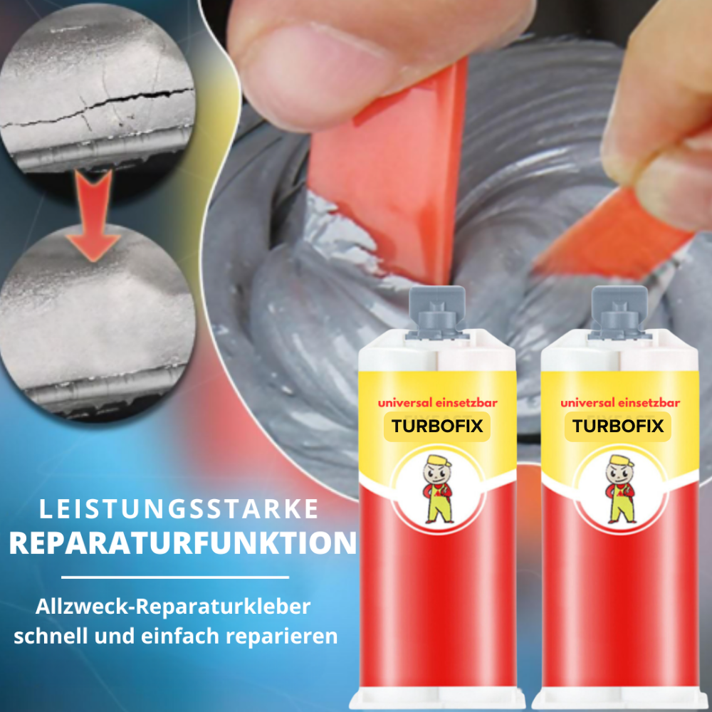 Reparaturkleber 2-Komponenten – Industriestarke Klebkraft -    Zorenza