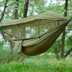 Outdoor-Hängematte mit Moskitonetz und Sonnenschutz -    Zorenza