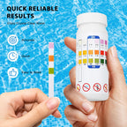 Pool-Teststreifen 3-in-1 für Chlor, pH-Wert und Alkalinität -    Zorenza