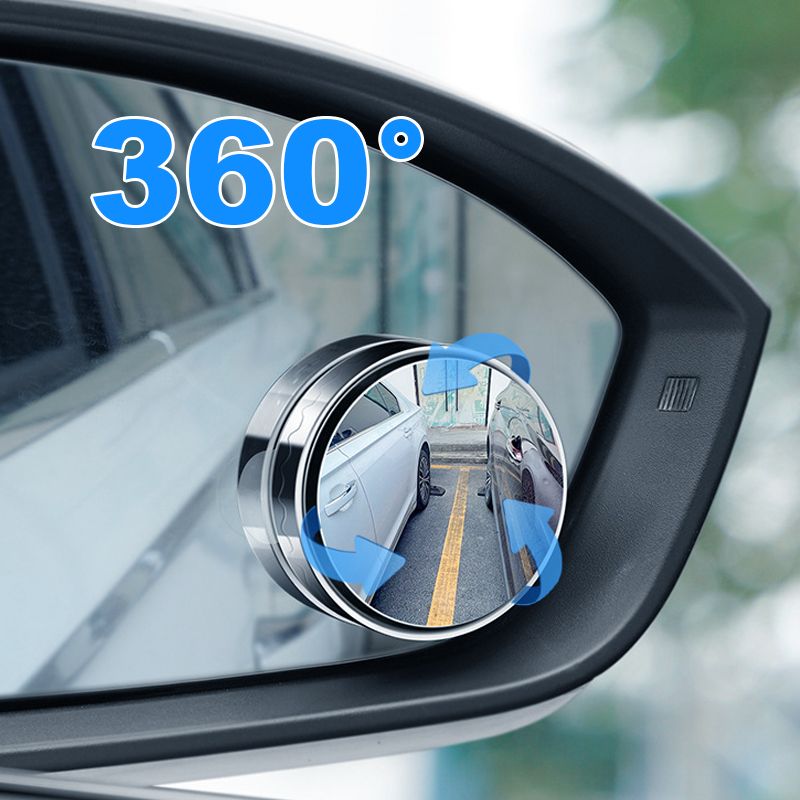 Toter-Winkel-Spiegel 360° drehbar für Fahrzeug-Seitenspiegel -    Zorenza