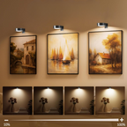 Kabellose LED-Bilderleuchte – Elegantes Licht für Kunst & Dekoration -    Zorenza