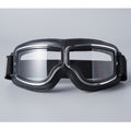 Motorradbrille Vintage-Design mit verstellbarem Gummiband -    Zorenza