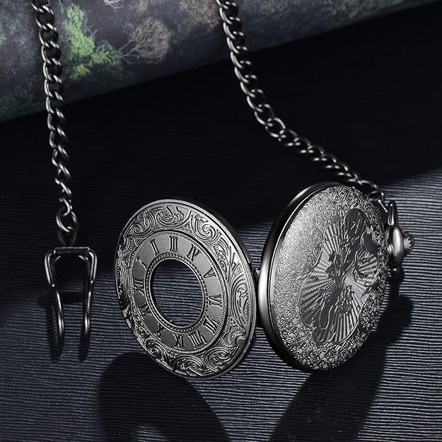 Klassische Herren-Taschenuhr mit römischen Ziffern Zorenza