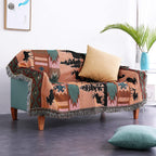 Sofawurf gestrickt mit Motiv – Anti-Pilling -    Zorenza