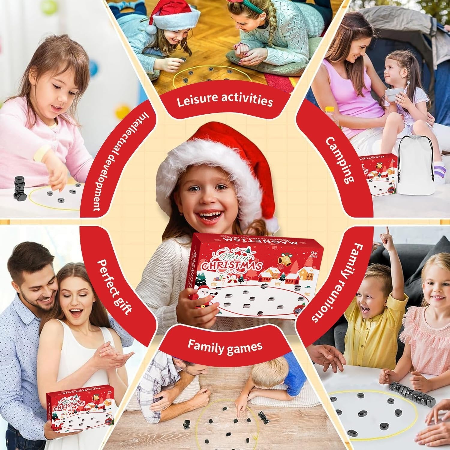 Magnetisches Schachspiel für Reise und Familie -    Zorenza