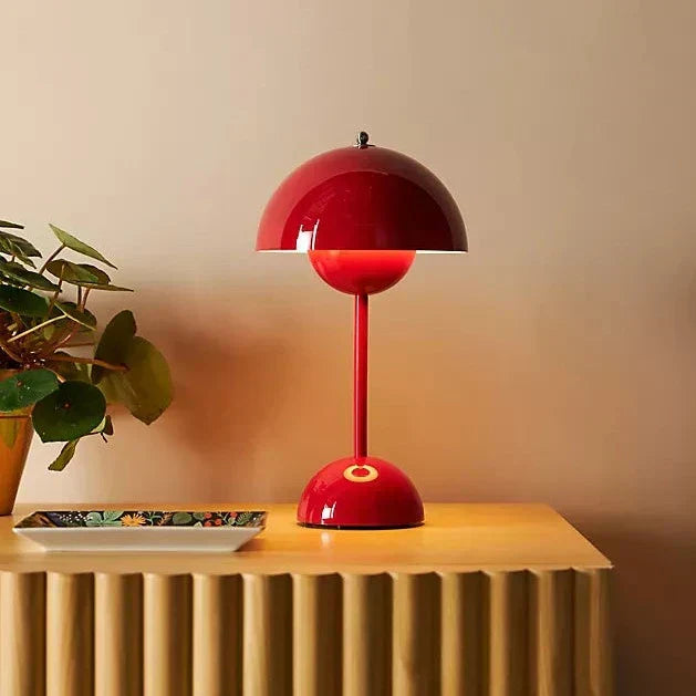 Kabellose LED-Tischlampe mit 3 Dimmstufen – Retro-Design -    Zorenza