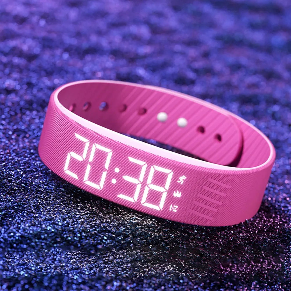 Vibrations-Wecker Armband mit LED-Anzeige -    Zorenza