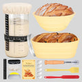 Sauerteig-Set mit Temperaturüberwachung und Silikon-Gärnester -    Zorenza