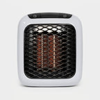 Steckdosen-Heizlüfter mit Fernbedienung, Thermostat 15–32 °C und Display -    Zorenza