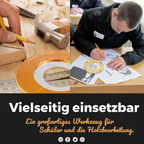Präzisionszirkel Edelstahl verstellbar – Kreise bis 12,5 cm Durchmesser -    Zorenza