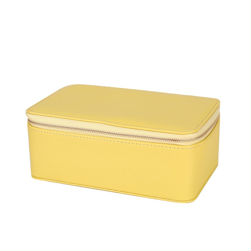 Schmuckbox mit Reißverschluss-Fächern -    Zorenza