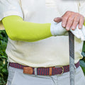 Schnittschutz Armschützer mit Daumenloch und Klettverschluss -    Zorenza