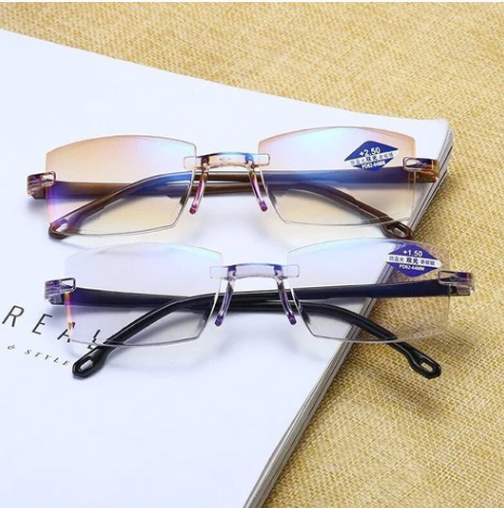 Lesebrille progressiv mit Blaulichtfilter – Multifokale Gleitsichtbrille -    Zorenza