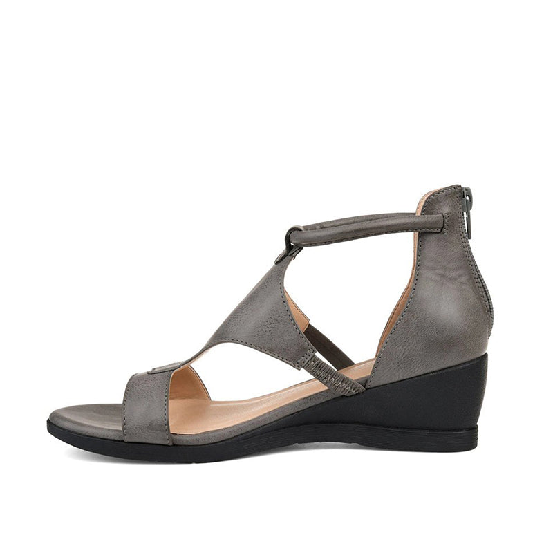 Keilsandalen mit Riemchen und Fußbett -    Zorenza