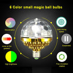 LED Discokugel mit E27 Fassung und Rotationsfunktion -    Zorenza