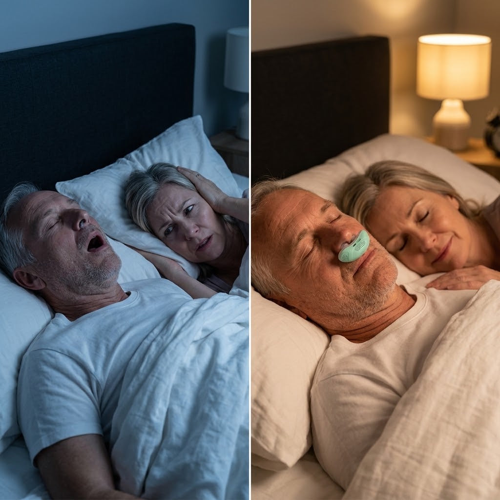 Anti-Schnarch-Gerät Mini mit Doppelventilator -    Zorenza