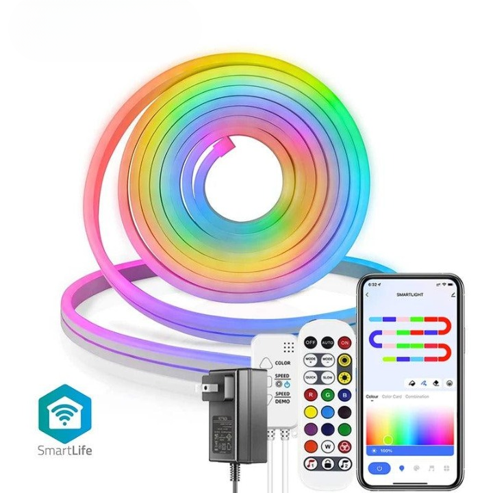 LED-Lichtstreifen flexibel – Musikreaktiv mit App-Steuerung -    Zorenza