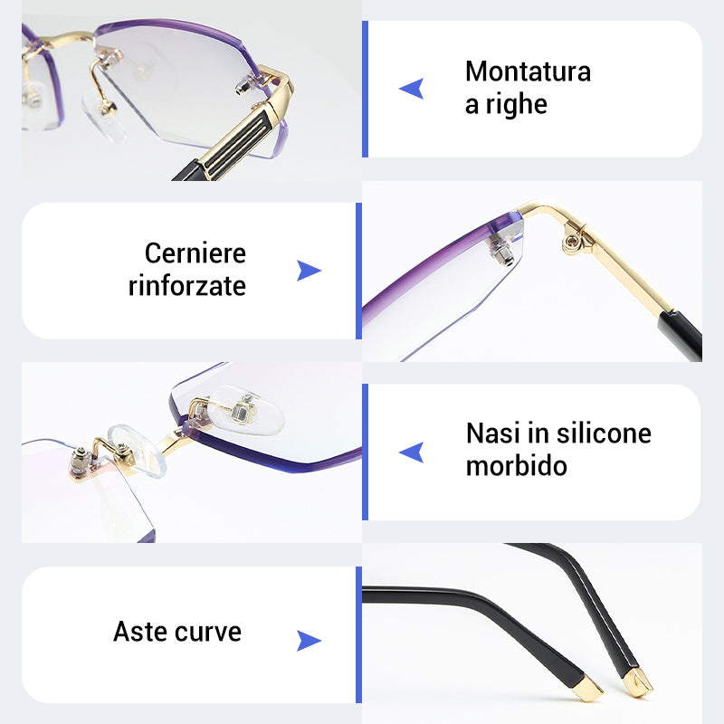 Progressive Multifokalbrille mit Blaulichtschutz -    Zorenza