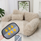 Plüsch Hundebett mit erhöhtem Rand – Beruhigendes Kuschelsofa Zorenza