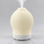 Aroma-Diffusor Glas Rosenquarz-Optik mit Nano-Nebel und Lichtstimmung -    Zorenza