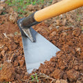 Gartenhacke Stahl für Unkrautentfernung und Bodenlockerung -    Zorenza