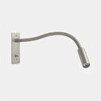 Verstellbare Wandleselampe mit Schwanenhals-Arm, 3 Lichtfarben (3000–6000 K) -    Zorenza